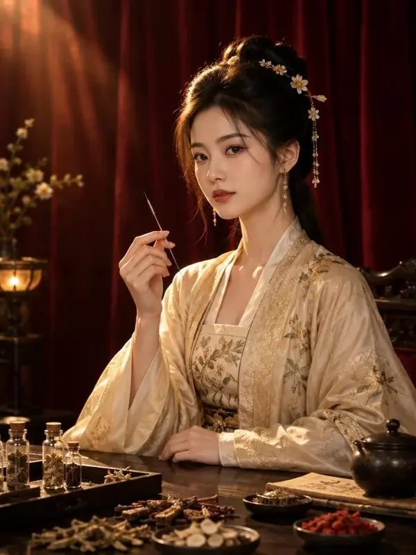 穿越古代：我的医馆通现代短剧封面