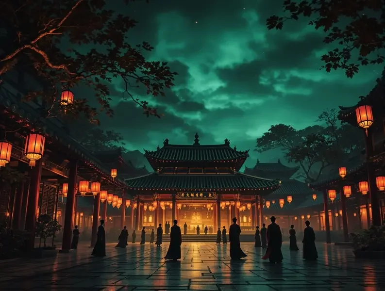 古装短剧分类配图，长安灯起，棋局才刚开始